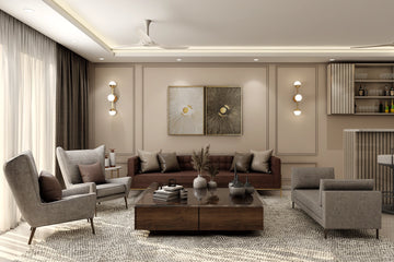 Classic Styled Spacious Convenient Living Room